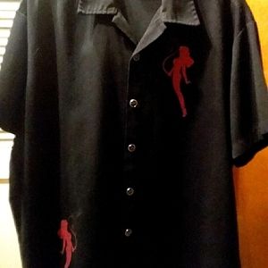 Y2K Vintage Men's Casual Club Shirt